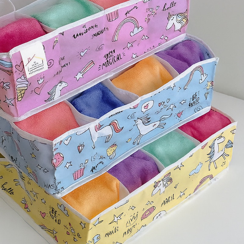 ارگانایزر توکشویی 16 جیب طرح کودک مای هوم