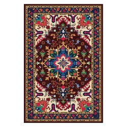 فرش مخمل نادی طرح سنتی کد o154