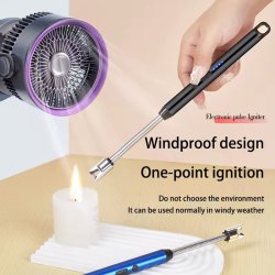 فندک شارژی ضد باد مدل پلاسمایی